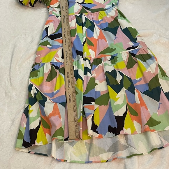 Crosby Brawley Dress, Poinciana  XS in new like condition, summer fun, feminine - Picture 6 of 8